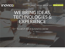Tablet Screenshot of inovica.com